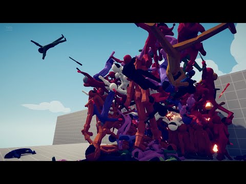 200x Among Us vs EVERY GOD - Totally Accurate Battle Simulator TABS