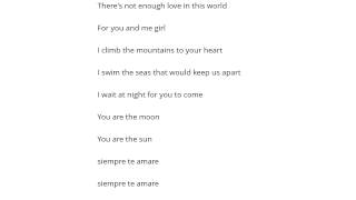 Boy George   Siempre Te Amare Şarkı Sözü