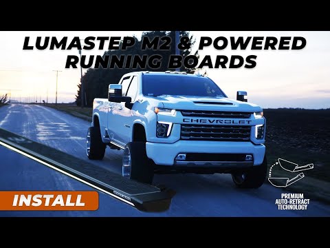 Lumastep M2 Powered Running Board Install Guide | 2020-2026 Chevy Silverado/GMC Sierra 2500/3500 HD