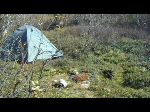 Namiot nad jeziorem w Kirkenes - AwB [100/119]