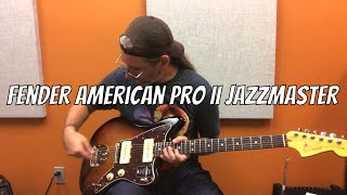 Video thumbnail for Fender American Pro II Jazzmaster by Ben Coombs