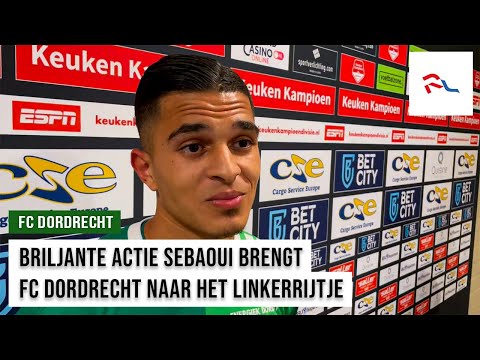 Ilias Sebaoui na TOP Oss - FC Dordrecht (0-1)