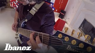 Ibanez Prestige: Mario and Erick from CHON play &quot;Story&quot;