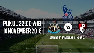 Jadwal Pertandingan Liga Inggris, Newcastle Vs Bournemouth, Sabtu (10/11/2018) Pukul 22.00 WIB.