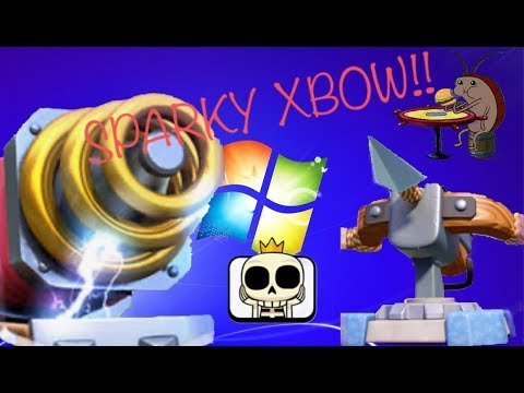 Sparky Xbow Control, EXTREME Cycle Deck!! - Clash Royale