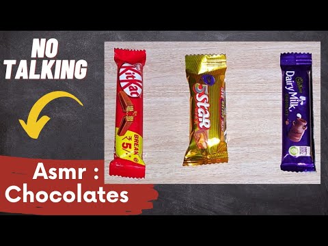 ASMR : Tasty Mini Chocolates | #ChocolateASMR | Nasra's ASMR