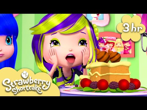 GROSS CAKE! 🤮 Strawberry Shortcake 🍓 Huge Compilation 🍓 Kids Show - Kids TV Series, Kingdom Kids Zone - Strawberry Shortcake - WildBrain