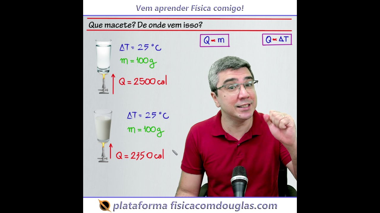 Entendendo o "que macete" | Calorimetria | Física em 1 minuto
