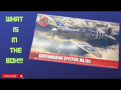 Airfix 1/24 Supermarine Spitfire Mk.IXc #modelismo #scalemodel #modelismoestatico
