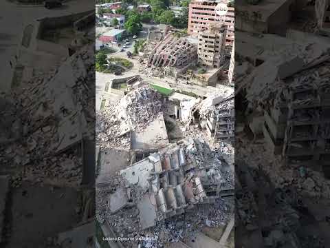 Drone footage shows aftermath of Venezuela earthquakes