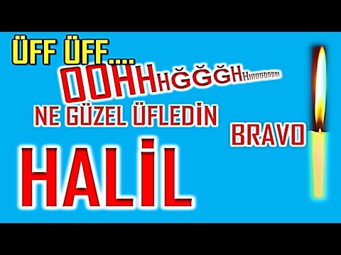 İyi ki Doğdun Halil İsme Özel Komik Doğum Günü Şarkısı