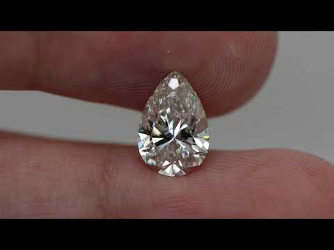 Loose Pear Shape Lab Grown Diamond 2.01 Carat H/VS1