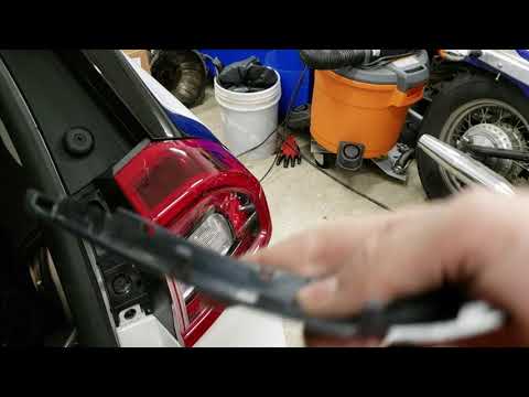 Kia Niro rear taillight removal tips