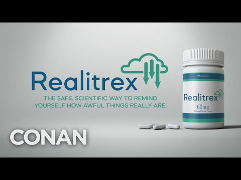 Realitrexと現実の健康的な線量を取得する - TBSのコナン (Get A Healthy Dose Of Reality With Realitrex - CONAN on TBS)