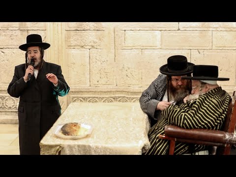 ישראל אדלר "גראמען" עם האדמו"ר מתולדות אברהם יצחק | Israel Adler "Gramen" (Toldos Avrohom Yitzchok)
