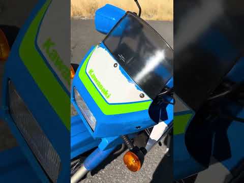 1993 Kawasaki KLR650 with 317 original miles! #klr650 #enduro #vintagemotorcycles