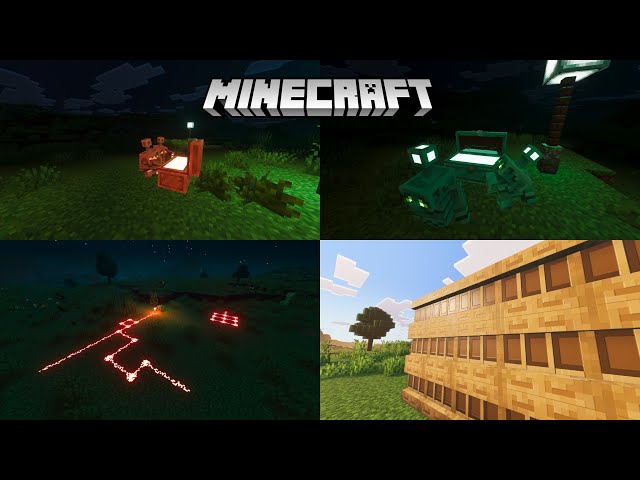 Copper Golem & Shelf Enhanced (Vibrant Visuals mods) Minecraft Texture Pack