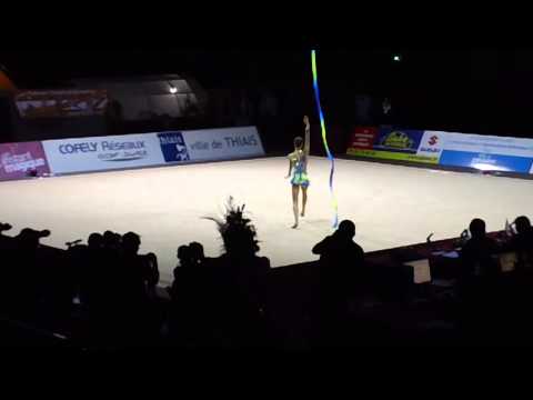 Daria Svatkovskaya Ribbon Final Thiais 2013