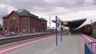 preview picture of video 'JAROCIN dworzec PKP - EU07-133 z IR Pirania'