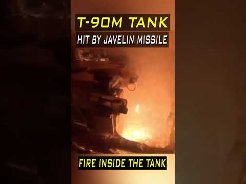 T-90M Tank vs. Javelin Missile: Inside View! #tank