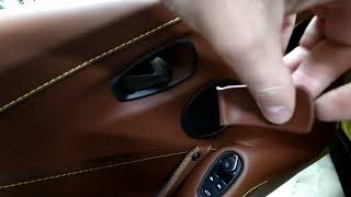 2020 Aston Martin Vantage door panel removal