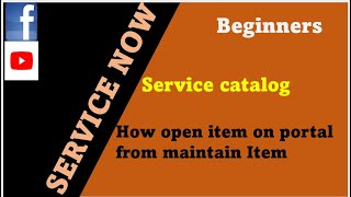 ServiceNow | how to open catalog item directly in portal | service portal redirect