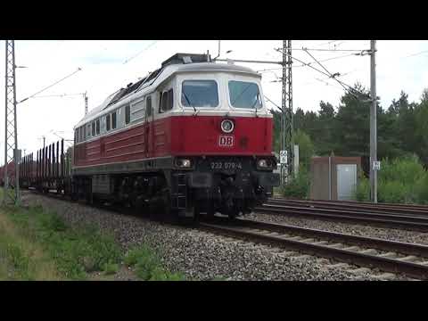 DB 232 079-4, DB 294 738-0 am 14.07.22 und 241 338-3 am 13.07.22