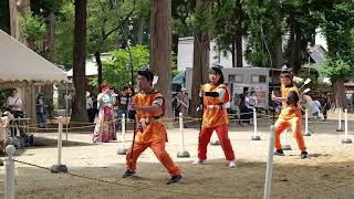 2025年8月11日「流鏑馬立射演武（八戸あおば高等学院）」【全国スポーツ流鏑馬第10回八戸大会プログラム】