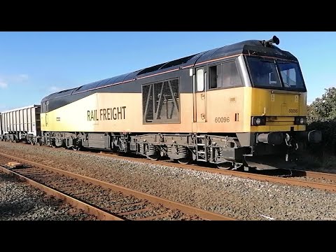 28/10/22 - Class 60 - 60096 "Impetus"- Penmaenmawr Quarry Gbrf to Hunslet Tilcon Gbrf