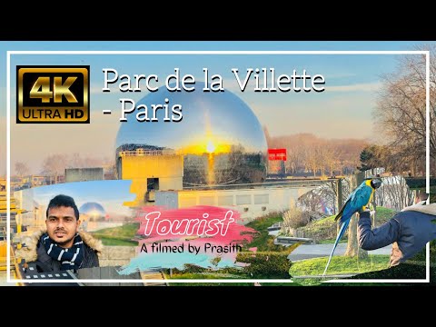 Paris | France 🇫🇷 4k | parc de la Villette | walking tour of paris| 4k video