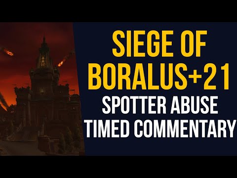 Siege of Boralus+21 Commentary & Guide ★ Prot Paladin POV ★ Bolstered Spotter Strategy [8.3]