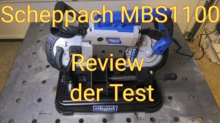 Scheppach MBS1100 review der Test