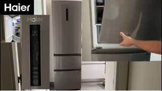 Cambio lado apertura puerta frigorífico Haier HTR3619ENMN