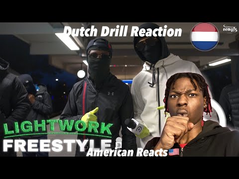 American Reacts to Dutch Drill! #7T YS x J7 - Lightwork Freestyle 🇳🇱 (Prod. Q1 x Ranger x Grks)