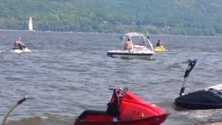 preview picture of video 'Lil Wake - 1988 Jet Powered Addictor 333 (Bambino) at the 2013 TCJetPilot Sortie - Lake City, MN'