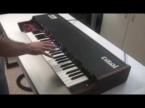 Vintage ARP Omni Keyboard Synthesizer Overhauled with LED Sliders image 13