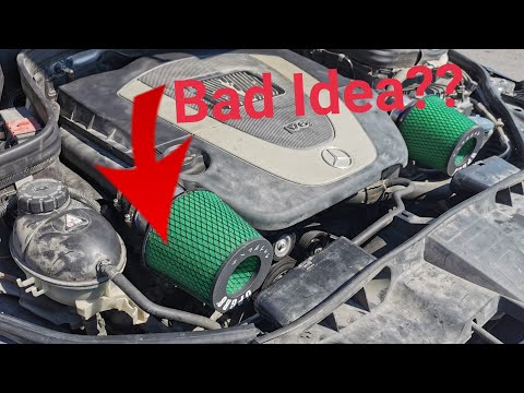 "Cold" Air Intake Mercedes E Class W212
