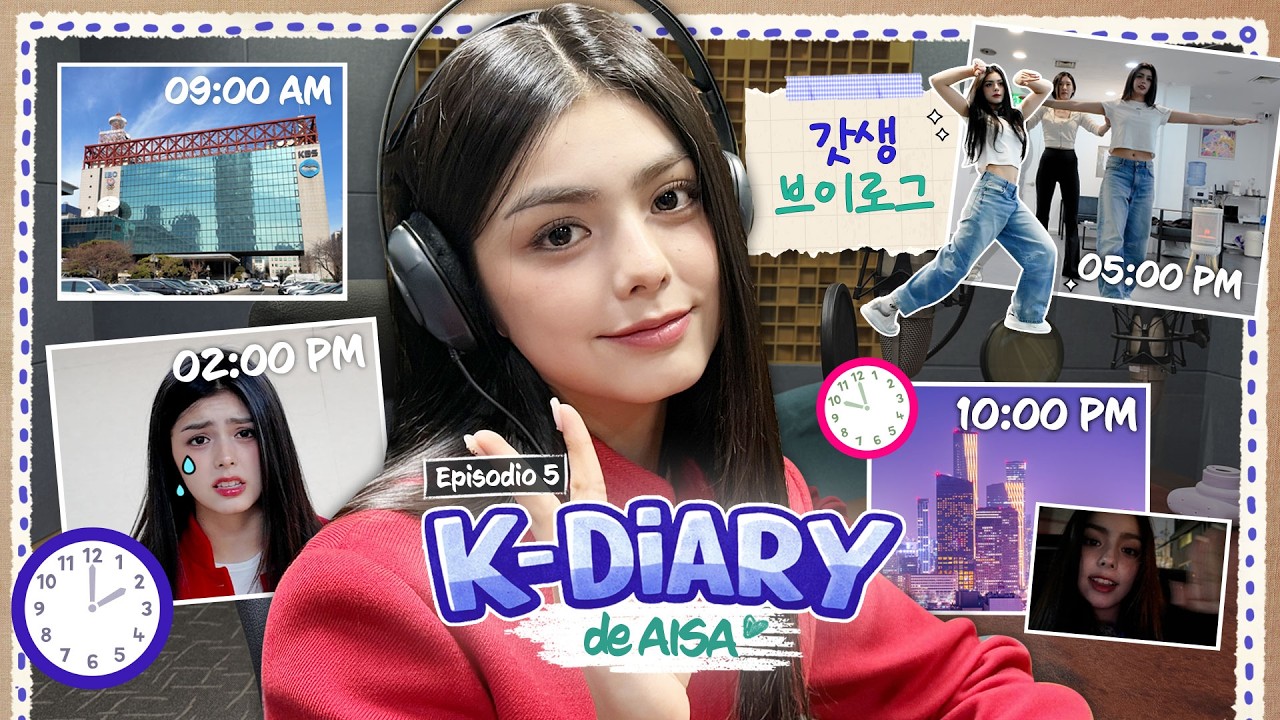 ¿Cómo es realmente la vida de una trainee de K-pop en Corea?✨ | K-Diary de AISA EP.5
