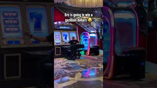 BRO IS GOING TO WIN A GAZILLION DOLLARS! casino slots jackpot Video