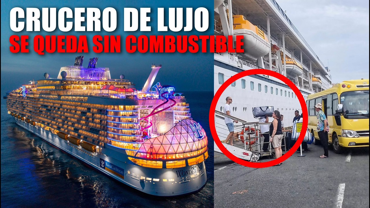 QUÉ ACABA de PASAR con EL CRUCERO de LUJO que YA NO PUEDE SEGUIR por que YA NO LE ALCANZA para....