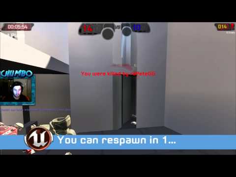 Unreal Tournament Pre-Alpha Playtest - DM-Streamline by NATO