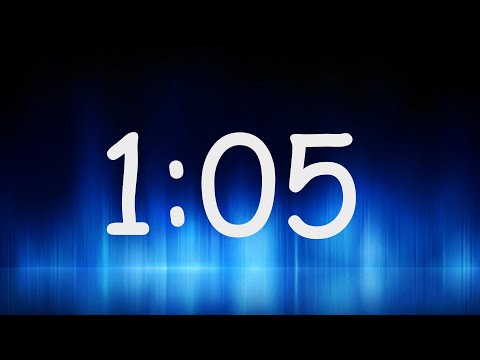 1:05 Minutes Timer / Countdown from 1min 5sec