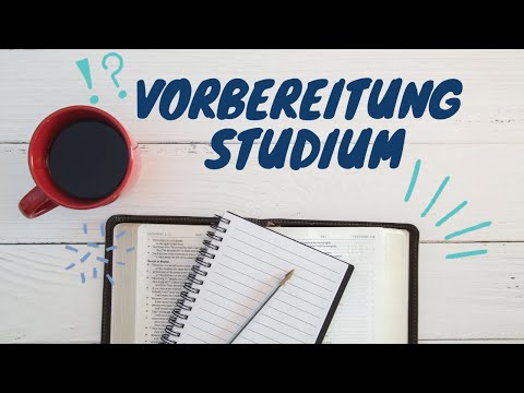 Vorbereitung auf das Studium // Was du VOR dem Studium wissen solltest