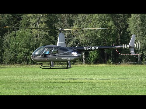 Robinson R44 Jump Start & Show-Off Takeoff