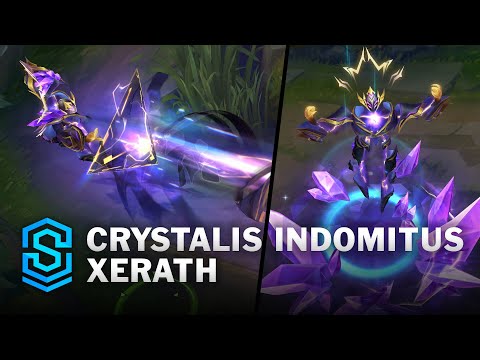Crystalis Indomitus Xerath Skin Spotlight - Pre-Release - PBE Preview - League of Legends