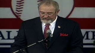 Bruce Sutter is accepted into the Hall of Fame