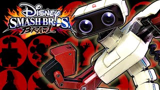 42: What if R.O.B. was replaced by a DISNEY Character? Disney Super Smash Bros Brawl Roster