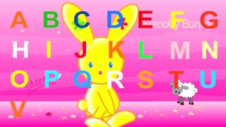 ABC  song - alphabet phonetics - Frenchy Bunny
