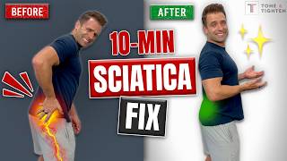 Heal Bulged Disc and Relieve Sciatica Pain! [10-Min Exercises]