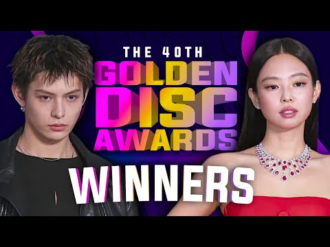 The 40th Golden Disc Awards Winners | GDA 2026